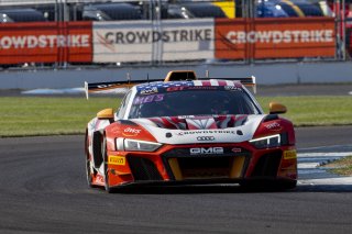 #58 Audi R8 LMS GT2 of CJ Moses, GMG Racing, GT America Powered by AWS, GT2, SRO America, Indianapolis Motor Speedway, Indianapolis, Indiana, Oct 2022.
 | Brian Cleary/SRO