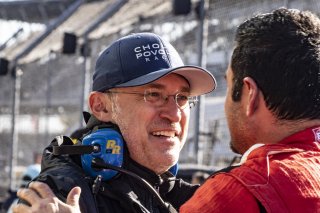 #50 Aston Martin Vantage GT4 of Ross Chouest, Chouest Povoledo Racing, GT America Powered by AWS, GT4, SRO America, Indianapolis Motor Speedway, Indianapolis, Indiana, Oct 2022.
 | Brian Cleary/SRO