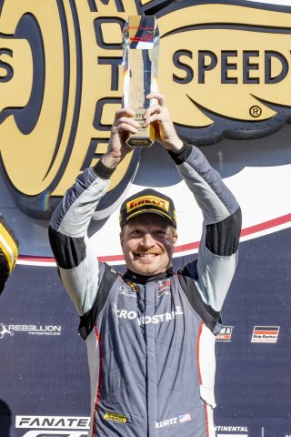 #04 Mercedes-AMG GT3 of George Kurtz, Riley Motorsports, GT America Powered by AWS, SRO3, SRO America, Indianapolis Motor Speedway, Indianapolis, Indiana, Oct 2022.
 | Brian Cleary/SRO
