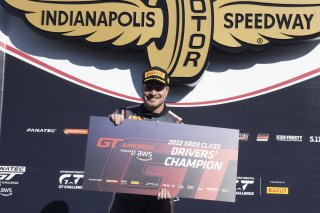 #04 Mercedes-AMG GT3 of George Kurtz, Riley Motorsports, GT America Powered by AWS, SRO3, SRO America, Indianapolis Motor Speedway, Indianapolis, Indiana, Oct 2022.
 | Brian Cleary/SRO