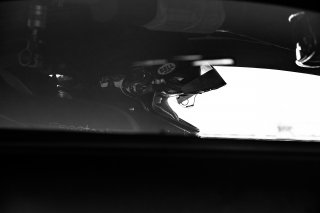 #50 Aston Martin Vantage GT4 of Ross Chouest, Chouest Povoledo Racing, GT America Powered by AWS, GT4, SRO America, Indianapolis Motor Speedway, Indianapolis, Indiana, Oct 2022.
 | Brian Cleary/SRO