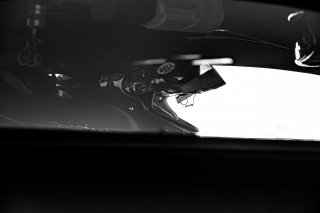 #50 Aston Martin Vantage GT4 of Ross Chouest, Chouest Povoledo Racing, GT America Powered by AWS, GT4, SRO America, Indianapolis Motor Speedway, Indianapolis, Indiana, Oct 2022.
 | Brian Cleary/SRO