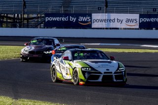 #69 Toyota GR Supra GT4 of Todd Coleman, Smooge Racing, GT America Powered by AWS, GT4, SRO America, Indianapolis Motor Speedway, Indianapolis, Indiana, Oct 2022.
 | Brian Cleary/SRO