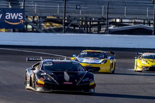 #191 Lamborghini Huracan GT3 of Jeff Burton, TR3 Racing, GT America Powered by AWS, SRO3, SRO America, Indianapolis Motor Speedway, Indianapolis, Indiana, Oct 2022.
 | Brian Cleary/SRO