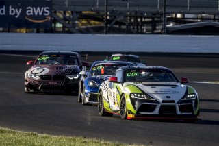 #69 Toyota GR Supra GT4 of Todd Coleman, Smooge Racing, GT America Powered by AWS, GT4, SRO America, Indianapolis Motor Speedway, Indianapolis, Indiana, Oct 2022.
 | Brian Cleary/SRO