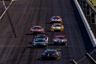 #191 Lamborghini Huracan GT3 of Jeff Burton, TR3 Racing, GT America Powered by AWS, SRO3, SRO America, Indianapolis Motor Speedway, Indianapolis, Indiana, Oct 2022.
 | Regis Lefebure/SRO