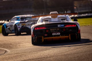 #58 Audi R8 LMS GT2 of CJ Moses, GMG Racing, GT America Powered by AWS, GT2, SRO America, Indianapolis Motor Speedway, Indianapolis, Indiana, Oct 2022.
 | Regis Lefebure/SRO    