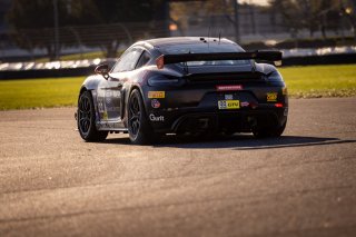 #99 Porsche 718 Cayman GT4 RS Clubsport of Robb Holland, Rotek Racing, GT America Powered by AWS, GT4, SRO America, Indianapolis Motor Speedway, Indianapolis, Indiana, Oct 2022.
 | Regis Lefebure/SRO    