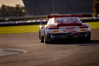 #032 Porsche 911 GT3-R (991.ii) of Kyle Washington, GMG Racing, GT America Powered by AWS, SRO3, SRO America, Indianapolis Motor Speedway, Indianapolis, Indiana, Oct 2022.
 | Regis Lefebure/SRO    
