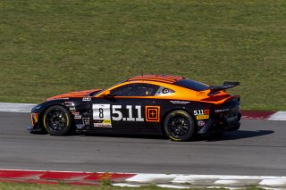 #8 Aston Martin Vantage AMR GT4 of Elias Sabo, Flying Lizard Motorsports, GT America Powered by AWS, GT4, SRO America, NOLA Motorsports Park, New Orleans, LA, April 2023.
 | Brian Cleary/SRO
