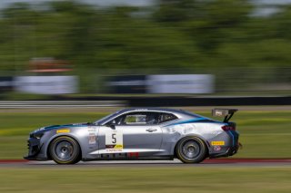 #5 Chevrolet Camaro GT4.R of Tony Gaples, Blackdog Speed Shop, GT America Powered by AWS, GT4, SRO America, NOLA Motorsports Park, New Orleans, LA, April 2023.
 | Brian Cleary/SRO