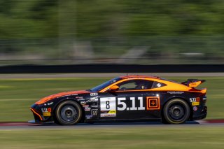 #8 Aston Martin Vantage AMR GT4 of Elias Sabo, Flying Lizard Motorsports, GT America Powered by AWS, GT4, SRO America, NOLA Motorsports Park, New Orleans, LA, April 2023.
 | Brian Cleary/SRO