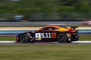 #8 Aston Martin Vantage AMR GT4 of Elias Sabo, Flying Lizard Motorsports, GT America Powered by AWS, GT4, SRO America, NOLA Motorsports Park, New Orleans, LA, April 2023.
 | Brian Cleary/SRO