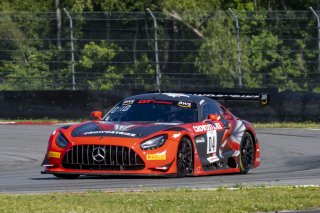#04 Mercedes-AMG GT3 of George Kurtz, Crowdstrike by Riley, GT America Powered by AWS, SRO3, SRO America, NOLA Motorsports Park, New Orleans, LA, April 2023.
 | Brian Cleary/SRO