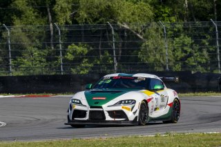 #21 Toyota Gazoo Racing GR Supra GT4 of Nicholas Shanny, Carrus Callas Raceteam, GT America Powered by AWS, GT4, SRO America, NOLA Motorsports Park, New Orleans, LA, April 2023.
 | Brian Cleary/SRO