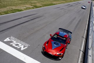 #50 Aston Martin Vantage GT4 of Ross Chouest, Chouest Povoledo Racing, GT America Powered by AWS, GT4, SRO America, NOLA Motorsports Park, New Orleans, LA, April 2023.
 | Brian Cleary/SRO