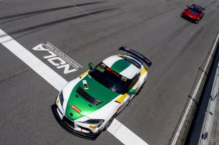 #21 Toyota Gazoo Racing GR Supra GT4 of Nicholas Shanny, Carrus Callas Raceteam, GT America Powered by AWS, GT4, SRO America, NOLA Motorsports Park, New Orleans, LA, April 2023.
 | Brian Cleary/SRO