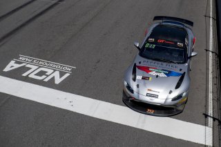 #77 Aston Martin Vantage AMR GT4 of Paul Keebler, TR3 Racing, GT America Powered by AWS, GT4, SRO America, NOLA Motorsports Park, New Orleans, LA, April 2023.
 | Brian Cleary/SRO