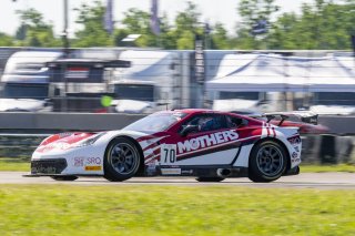 #70 Callaway Corvette Z06R GT3 of Mirco Shultis, Mishumotors, GT America Powered by AWS, SRO3, SRO America, NOLA Motorsports Park, New Orleans, LA, April 2023.
 | Brian Cleary/SRO