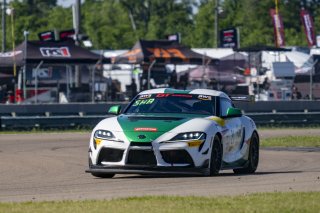 #21 Toyota Gazoo Racing GR Supra GT4 of Nicholas Shanny, Carrus Callas Raceteam, GT America Powered by AWS, GT4, SRO America, NOLA Motorsports Park, New Orleans, LA, April 2023.
 | Brian Cleary/SRO