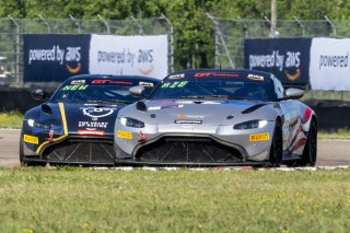 #77 Aston Martin Vantage AMR GT4 of Paul Kiebler, TR3 Racing, GT America Powered by AWS, GT4, SRO America, NOLA Motorsports Park, New Orleans, LA, April 2023.
 | Brian Cleary/SRO
