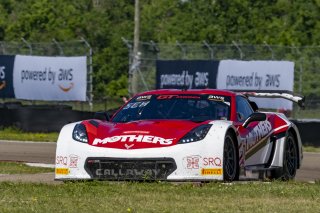 #70 Callaway Corvette Z06R GT3 of Mirco Shultis, Mishumotors, GT America Powered by AWS, SRO3, SRO America, NOLA Motorsports Park, New Orleans, LA, April 2023.
 | Brian Cleary/SRO
