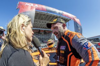 #8 Aston Martin Vantage AMR GT4 of Elias Sabo, Flying Lizard Motorsports, GT America Powered by AWS, GT4, SRO America, NOLA Motorsports Park, New Orleans, LA, April 2023.
 | Brian Cleary/SRO