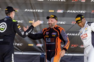 #8 Aston Martin Vantage AMR GT4 of Elias Sabo, Flying Lizard Motorsports, GT America Powered by AWS, GT4, SRO America, NOLA Motorsports Park, New Orleans, LA, April 2023.
 | Brian Cleary/SRO