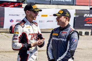 #04 Mercedes-AMG GT3 of George Kurtz, Crowdstrike by Riley, GT America Powered by AWS, SRO3, #101 Mercedes-AMG GT3 of Memo Gidley, TKO Motorsports, SRO America, NOLA Motorsports Park, New Orleans, LA, April 2023.
 | Brian Cleary/SRO