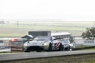 #77 Aston Martin Vantage AMR GT4 of Paul Keebler, TR3 Racing, GT America Powered by AWS, GT4, SRO America, Sonoma Raceway, Sonoma, CA, April 2023.
 | Brian Cleary/SRO