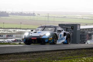 #043 Porsche 911 GT3-R(991.ii) of Alex Vogel, OnlyFans Racing with P1 Group by MRS, GT America Powered by AWS, SRO3, SRO America, Sonoma Raceway, Sonoma, CA, April 2023.
 | Brian Cleary/SRO