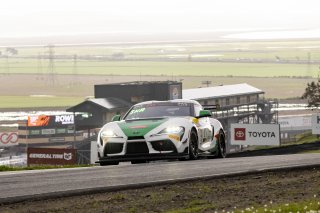 #21 Toyota Gazoo Racing GR Supra GT4 of Nicholas Shanny, Carrus Callas Raceteam, GT America Powered by AWS, GT4, SRO America, Sonoma Raceway, Sonoma, CA, April 2023.
 | Brian Cleary/SRO