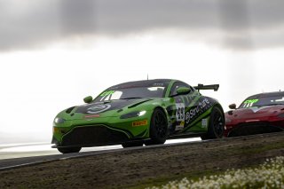 #69 Aston Martin Vantage AMR GT4 of Todd Coleman, Archangel Motorsports, GT America Powered by AWS, GT4, SRO America, Sonoma Raceway, Sonoma, CA, April 2023.
 | Brian Cleary/SRO