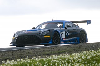 #41 Merceds-AMG GT3 of Todd Trefert, CRP Racing, GT America Powered by AWS, SRO3, SRO America, Sonoma Raceway, Sonoma, CA, April 2023.
 | Brian Cleary/SRO