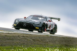 #427 Mercedes-AMG GT3 of Anthony Bartone, RealTime Racing, GT America Powered by AWS, SRO3, SRO America, Sonoma Raceway, Sonoma, CA, April 2023.
 | Brian Cleary/SRO