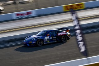 #099 Porsche 718 Cayman GT4 RS Clubsport of Robb Holland, Rotek Racing, GT America Powered by AWS, GT4, SRO America, Sonoma Raceway, Sonoma, CA, April 2023. | Brian Cleary/SRO