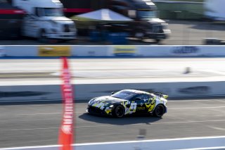 #2 Aston Martin Vantage AMR GT4 of Jason Bell, Flying Lizard Motorsports, GT America Powered by AWS, GT4, SRO America, Sonoma Raceway, Sonoma, CA, April 2023.
 | Brian Cleary/SRO