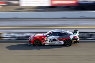 #253 BMW M4 GT4 of Rob Walker, Auto Technic Racing, GT America Powered by AWS, GT4, SRO America, Sonoma Raceway, Sonoma, CA, April 2023.
 | Brian Cleary/SRO