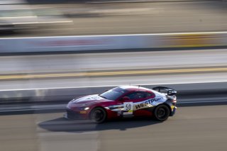 #50 Aston Martin Vantage GT4 of Ross Chouest, Chouest Povoledo Racing, GT America Powered by AWS, GT4, SRO America, Sonoma Raceway, Sonoma, CA, April 2023.
 | Brian Cleary/SRO