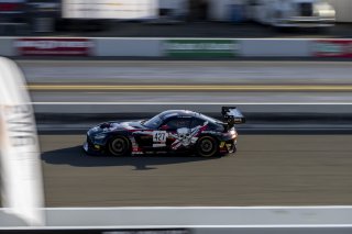 #427 Mercedes-AMG GT3 of Anthony Bartone, RealTime Racing, GT America Powered by AWS, SRO3, SRO America, Sonoma Raceway, Sonoma, CA, April 2023.
 | Brian Cleary/SRO