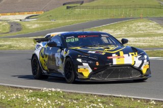 #2 Aston Martin Vantage AMR GT4 of Jason Bell, Flying Lizard Motorsports, GT America Powered by AWS, GT4, SRO America, Sonoma Raceway, Sonoma, CA, April 2023.
 | Brian Cleary/SRO