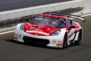 #70 Callaway Corvette Z06R GT3 of Mirco Shultis, Mishumotors, GT America Powered by AWS, SRO3, SRO America, Sonoma Raceway, Sonoma, CA, April 2023.
 | Brian Cleary/SRO