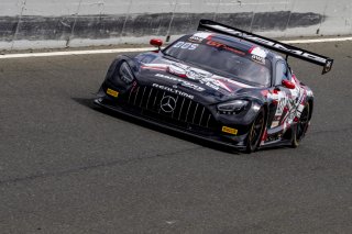 #427 Mercedes-AMG GT3 of Anthony Bartone, RealTime Racing, GT America Powered by AWS, SRO3, SRO America, Sonoma Raceway, Sonoma, CA, April 2023.
 | Brian Cleary/SRO