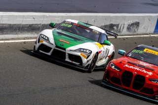 #21 Toyota Gazoo Racing GR Supra GT4 of Nicholas Shanny, Carrus Callas Raceteam, GT America Powered by AWS, GT4, SRO America, Sonoma Raceway, Sonoma, CA, April 2023.
 | Brian Cleary/SRO