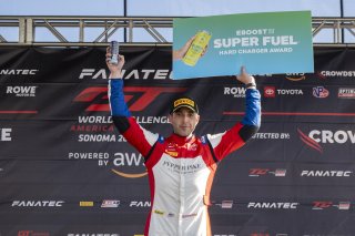 #77 Aston Martin Vantage AMR GT4 of Paul Keebler, TR3 Racing, GT America Powered by AWS, GT4, SRO America, Sonoma Raceway, Sonoma, CA, April 2023.
 | Brian Cleary/SRO