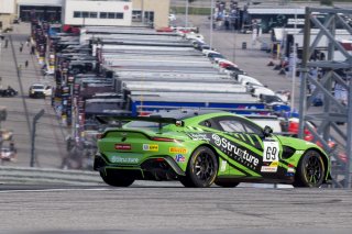SRO America, Circuit of the Americas, Austin TX, May #69 Aston Martin Vantage AMR GT4 of Todd Coleman, Archangel Motorsports, GT America Powered by AWS, GT4, 2023.
 | Brian Cleary/SRO