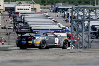 #5 Chevrolet Camaro GT4.R of Tony Gaples, Blackdog Speed Shop, GT America Powered by AWS, GT4, SRO America, Circuit of the Americas, Austin TX, May 2023.
 | Brian Cleary/SRO
