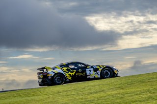 #2 Aston Martin Vantage AMR GT4 of Jason Bell, Flying Lizard Motorsports, GT America Powered by AWS, GT4, SRO America, Circuit of the Americas, Austin TX, May 2023.
 | Brian Cleary/SRO