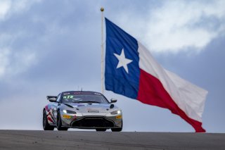#77 Aston Martin Vantage AMR GT4 of Paul Kiebler, TR3 Racing, GT America Powered by AWS, GT4, SRO America, Circuit of the Americas, Austin TX, May 2023.
 | Brian Cleary/SRO
