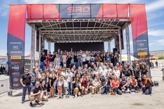 #04 Mercedes-AMG GT3 of George Kurtz, Crowdstrike by Riley, GT America Powered by AWS, SRO3, SRO America, Circuit of the Americas, Austin TX, May 2023.
 | SRO Motorsports Group